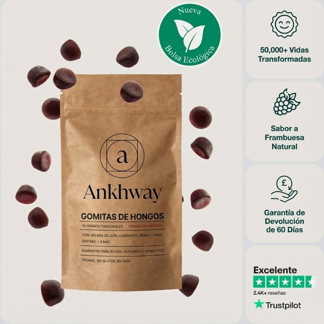 Ankhway Focus - Gomitas a Base De Hongos