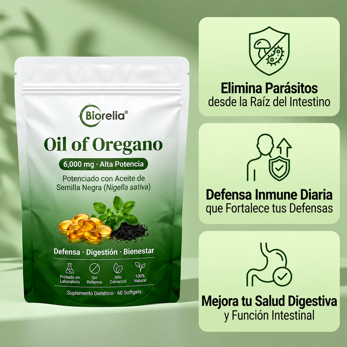 Aceite de Orégano Biorelia