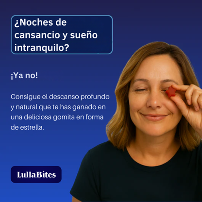 LullaBites™ – Gomitas Naturales para un Buen Sueño