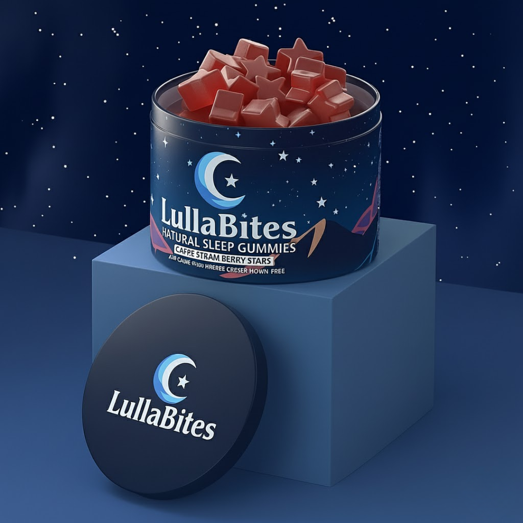 LullaBites™ – Gomitas Naturales para un Buen Sueño