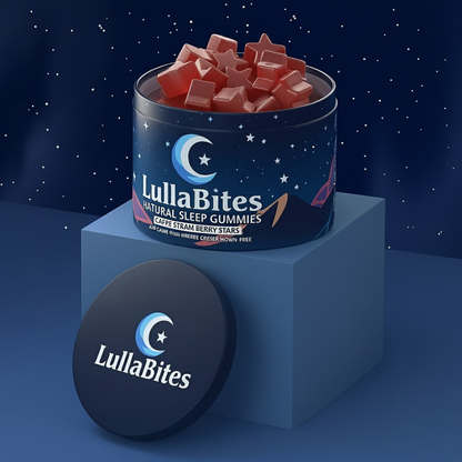LullaBites™ – Gomitas Naturales para un Buen Sueño
